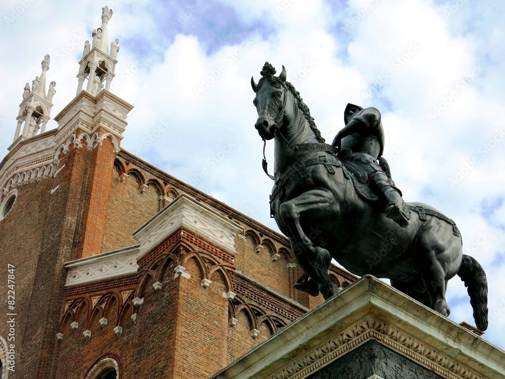 Horse Statue Church Venice