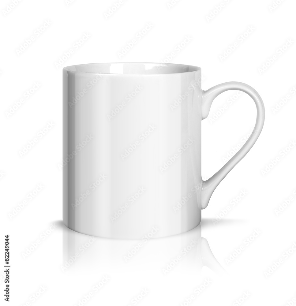 White cup