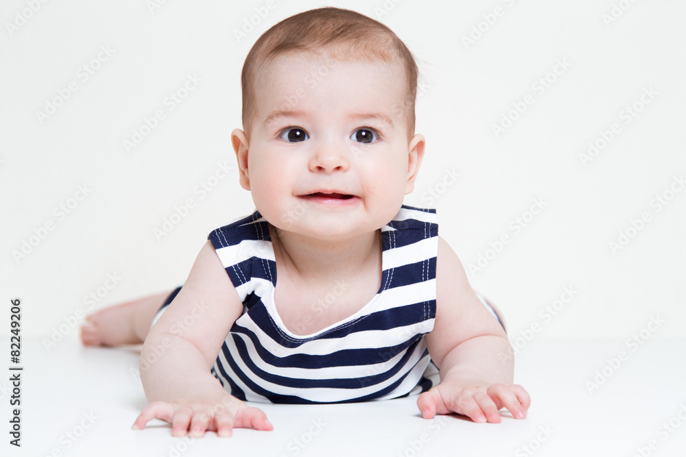Beautiful smiling cute baby girl Beautiful smiling cute baby girl