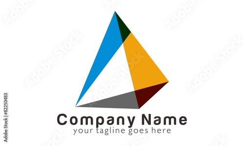 Free Download Pyramid Logo Vector - GFXLoad