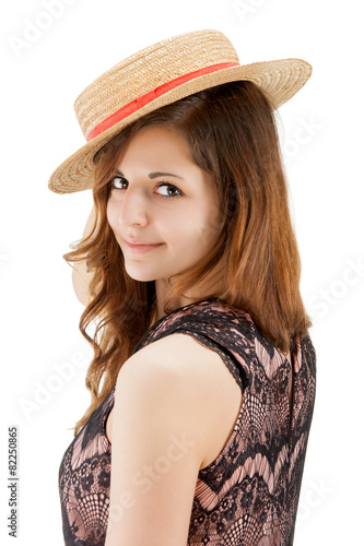 Portrait of beautiful young girl