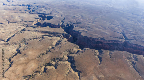 Photography Aerial view of Colorado grand canyon, Arizona, usa