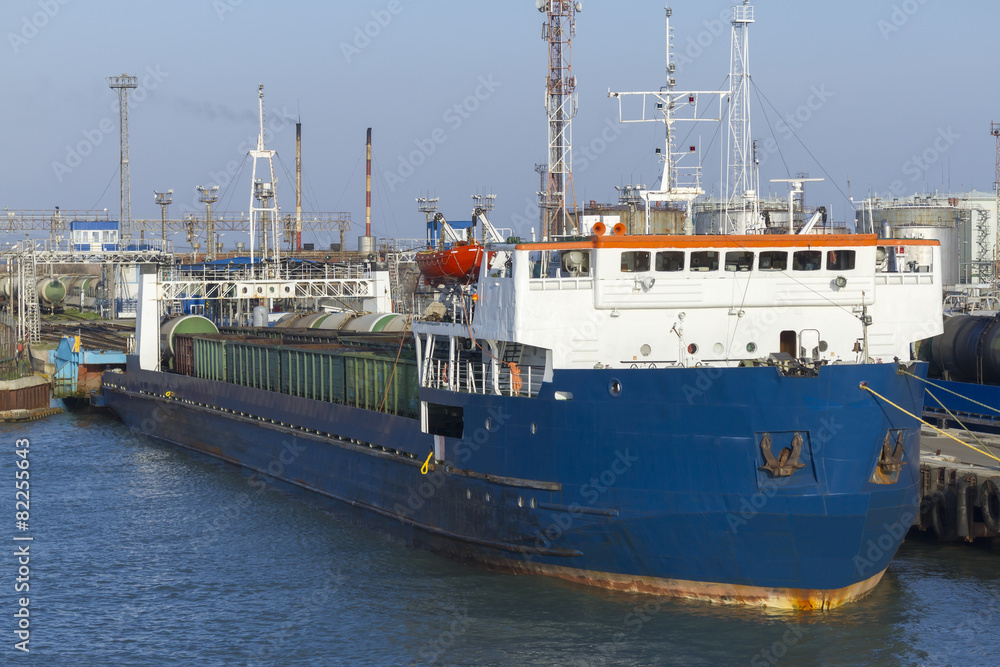 Fototapeta premium Train ferry