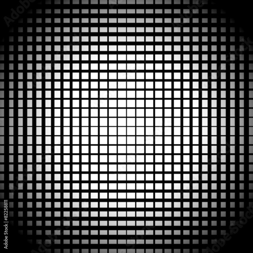 Abstract lattice, grid or mesh vector