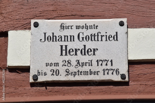Fotografi Johann Gottfried Herder