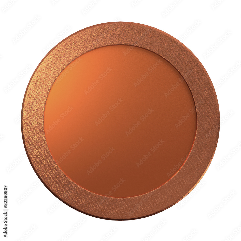 bronze coin medal template