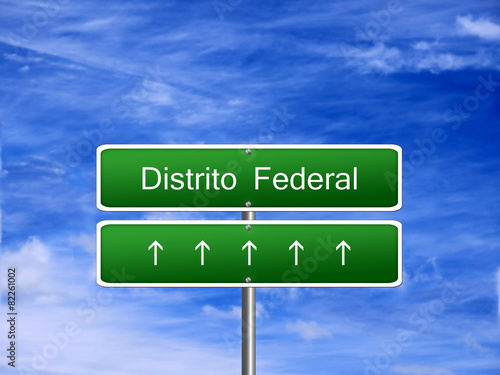 Distrito Federal Brazil Sign