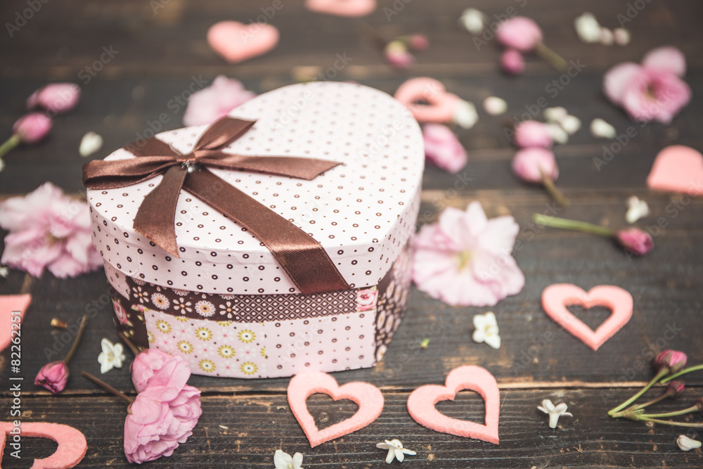 Ein schöner Geschenk StockFoto Adobe Stock