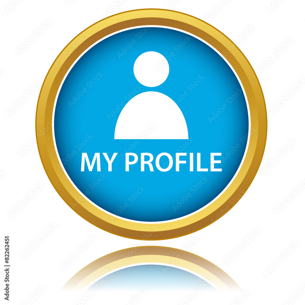Blue profile icon Blue profile icon