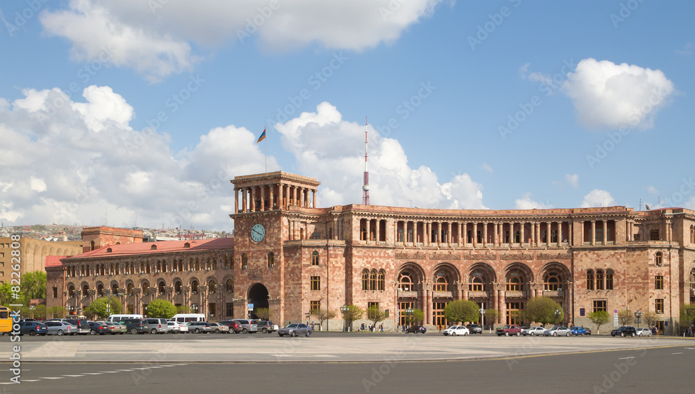 The Armenian government .Erevan. Armenia