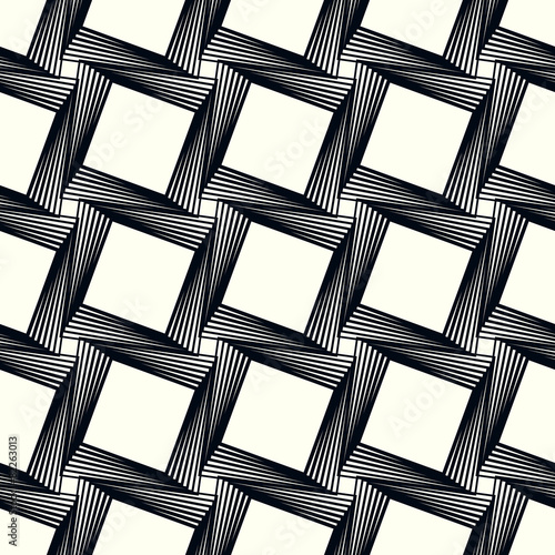 Pattern with square print, seamlessly repeatable background
