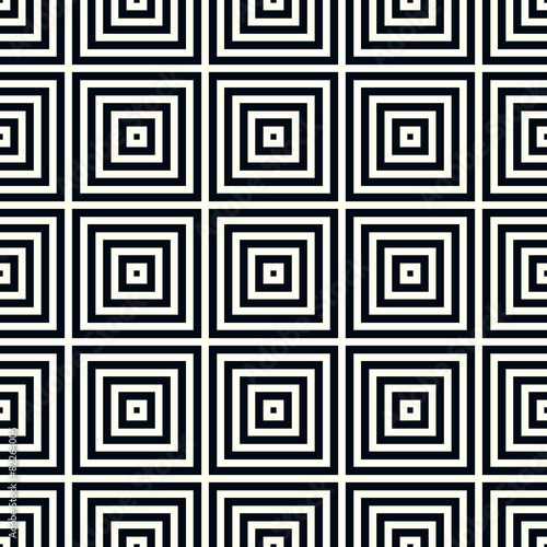 Pattern with square print, seamlessly repeatable background