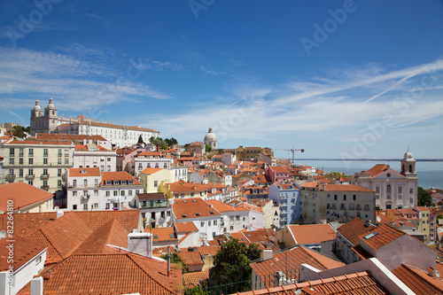 Blick über Alfama