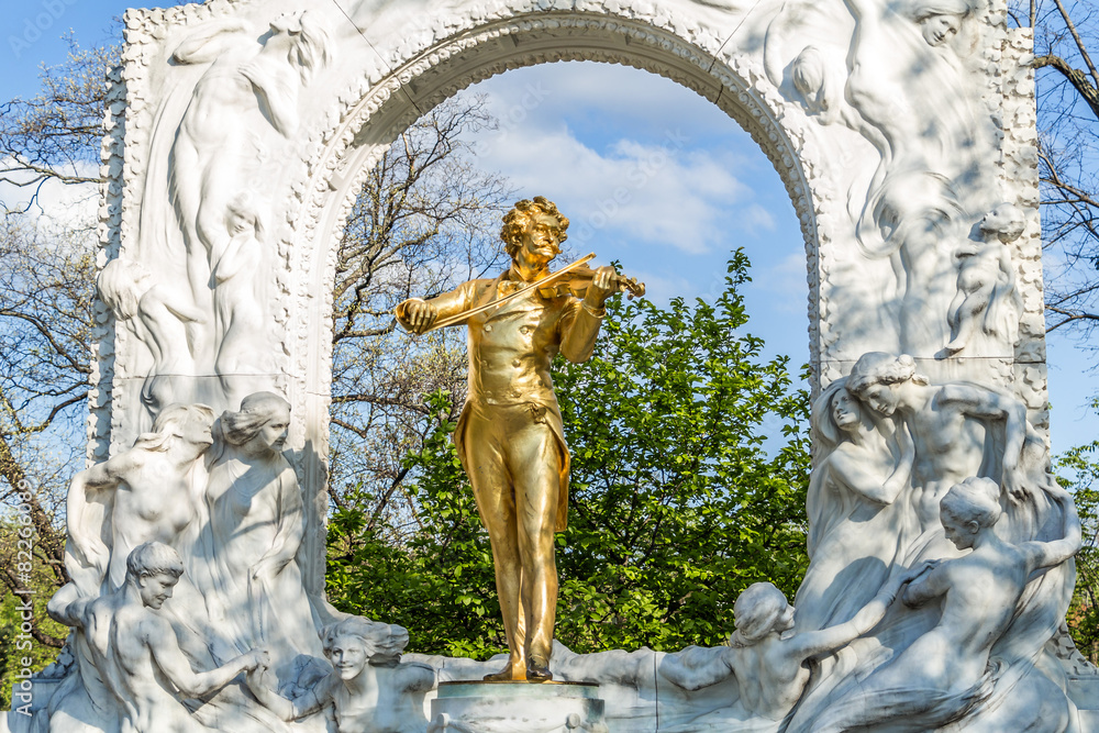 Vienna in the spring sunny day, Austria