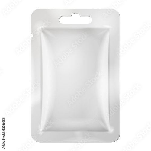 White Long Blank Foil Packaging