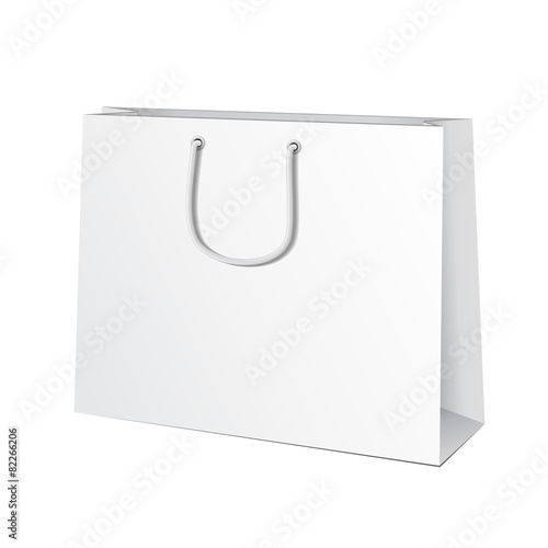 Carrier Paper Bag White