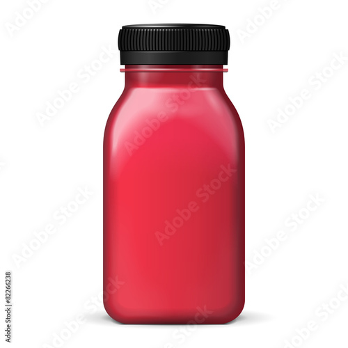 Juice Or Jam Glass Red Violet Purple Bottle Jar