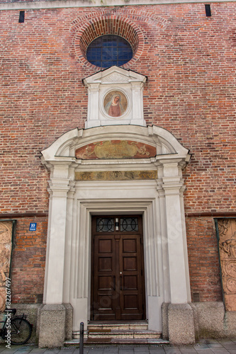 Kreuzkirche in Munich, Germany, 2015 photo