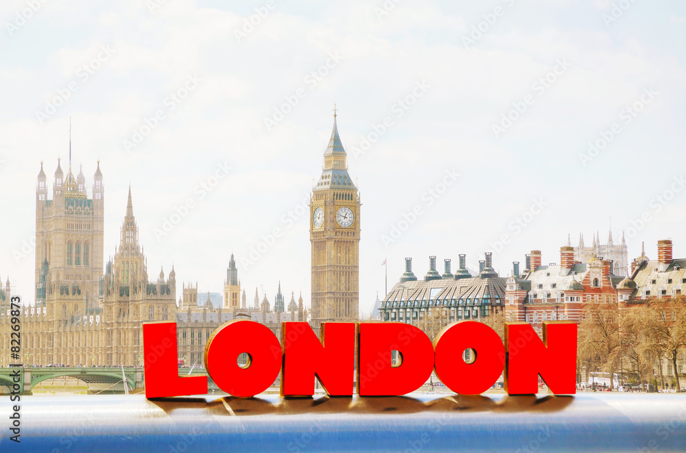 Houses of Parliament with the Clock Tower