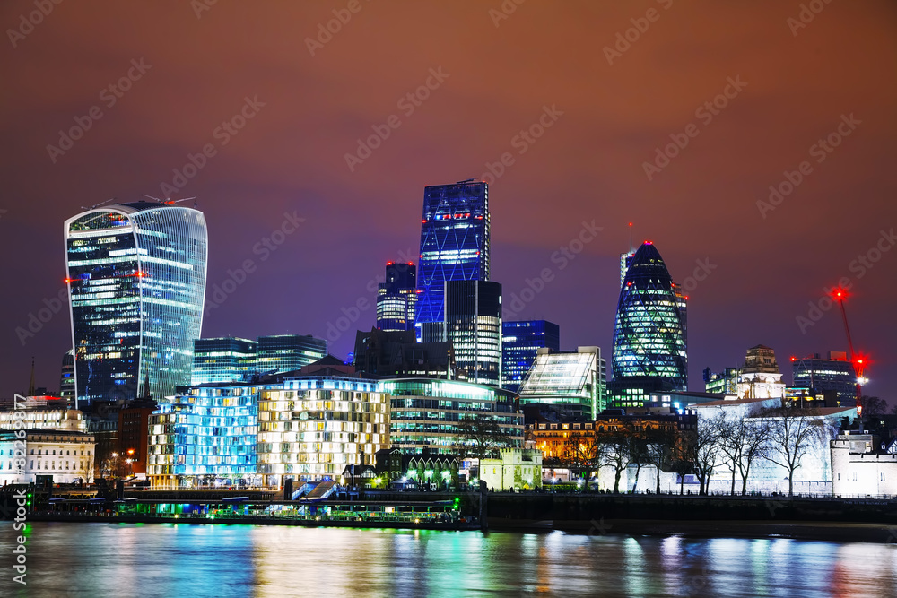 Financial district of the City of London