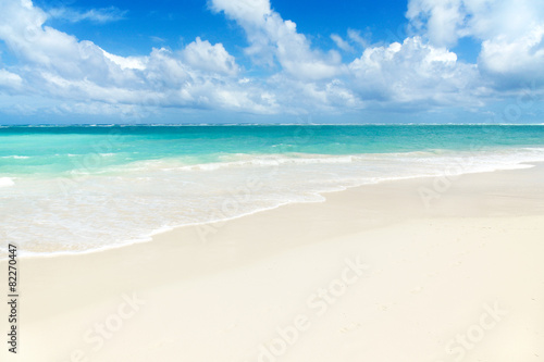 Fototapeta Naklejka Na Ścianę i Meble -  Tropical Paradise - White Sands Beach