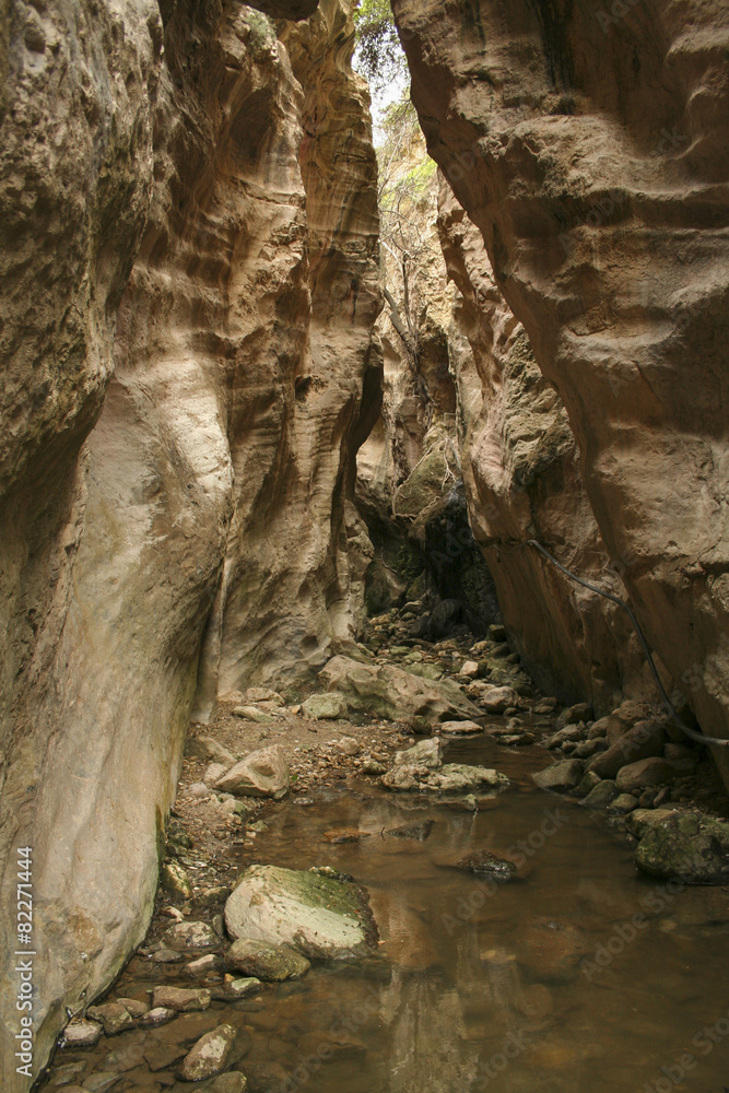 Obraz premium Beautiful gorge at Cyprus