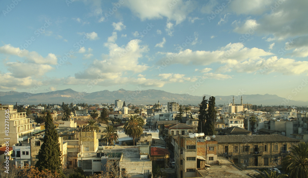 Rooftops of Nicosia Cyprus