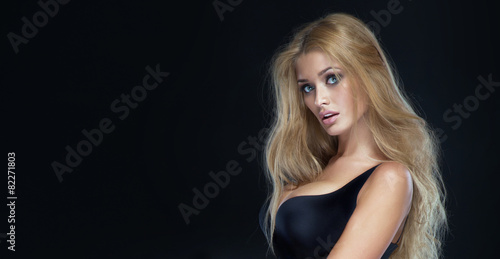 Wallpaper Mural Beautiful blonde young girl Torontodigital.ca