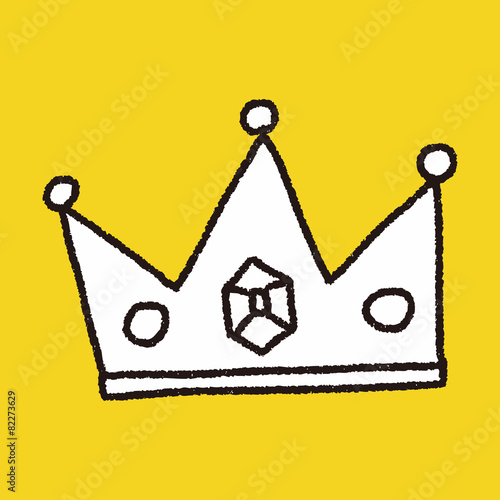 doodle king crown