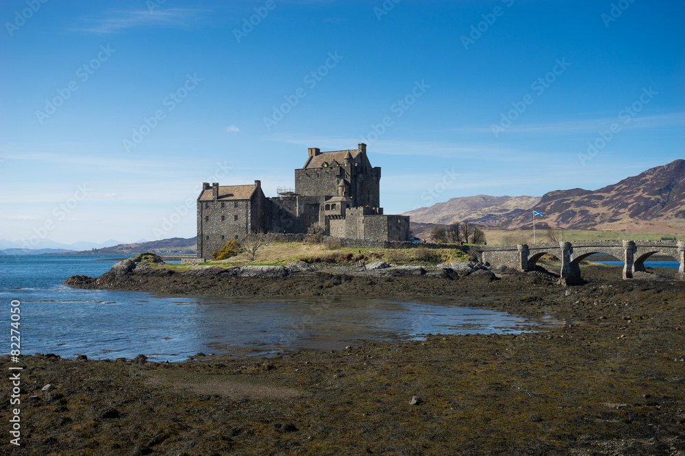Eilean Donan Castle, scotland, Isle, of, skye