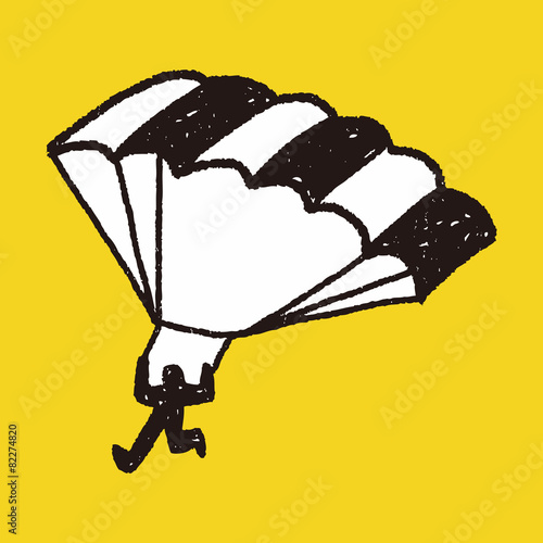 doodle parachute