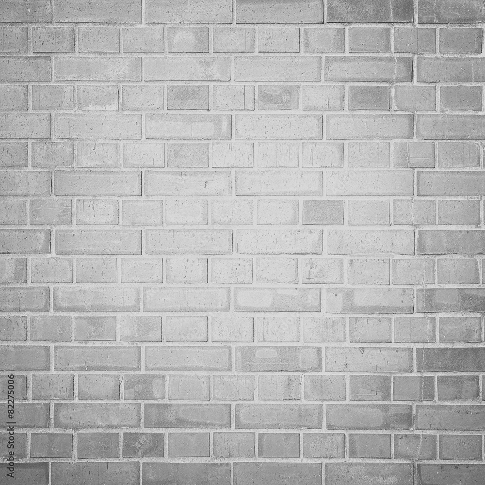 Obraz premium Old white brick wall background and texture..