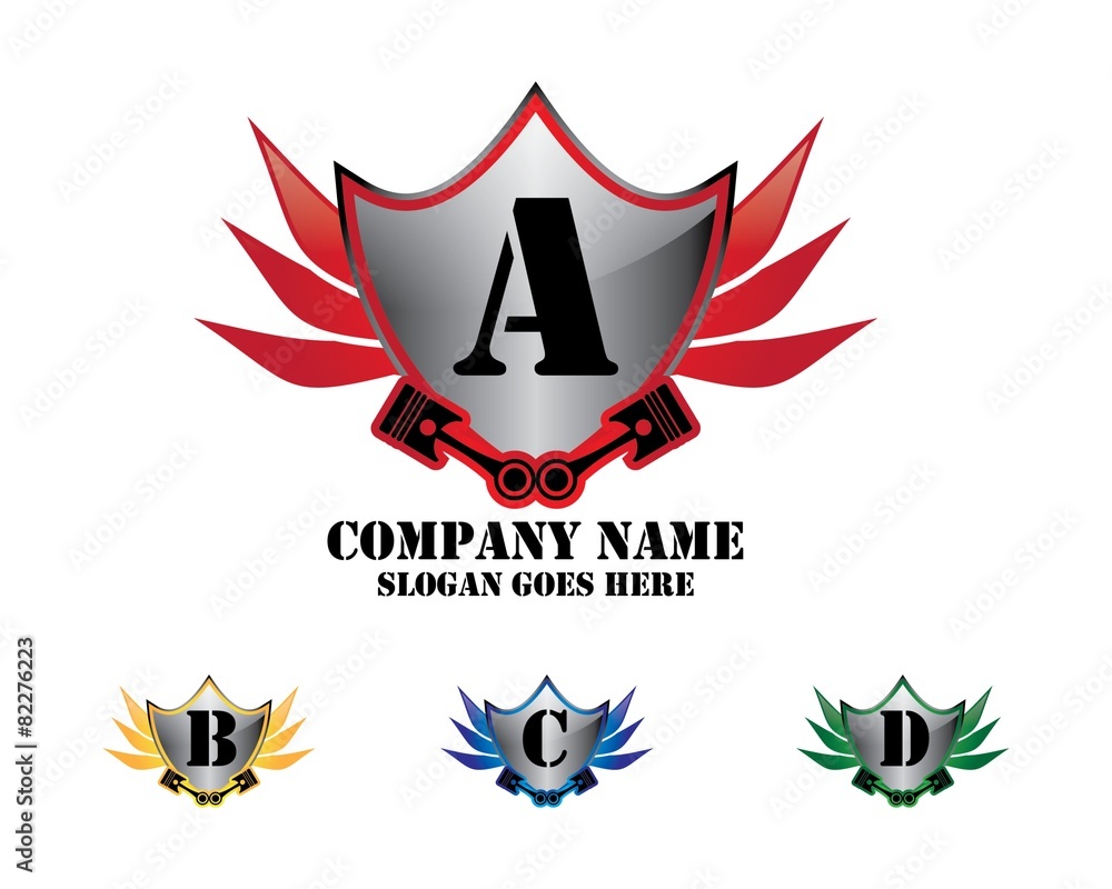 Fototapeta premium Auto Club Logo Vol. 3