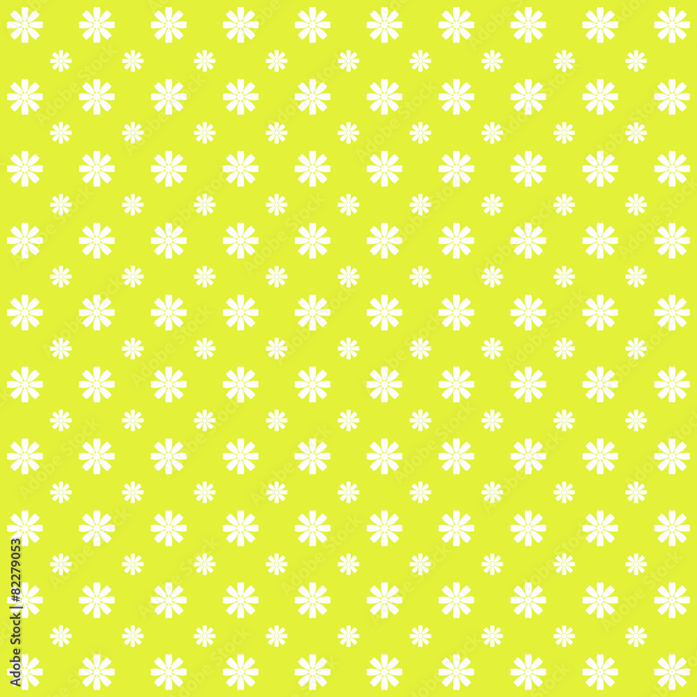Green Flower pattern for design.