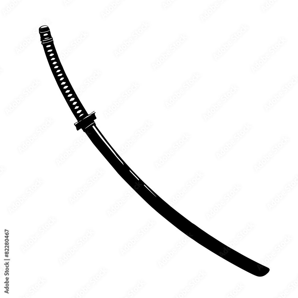 Obraz premium Samurai Schwert Jpeg version