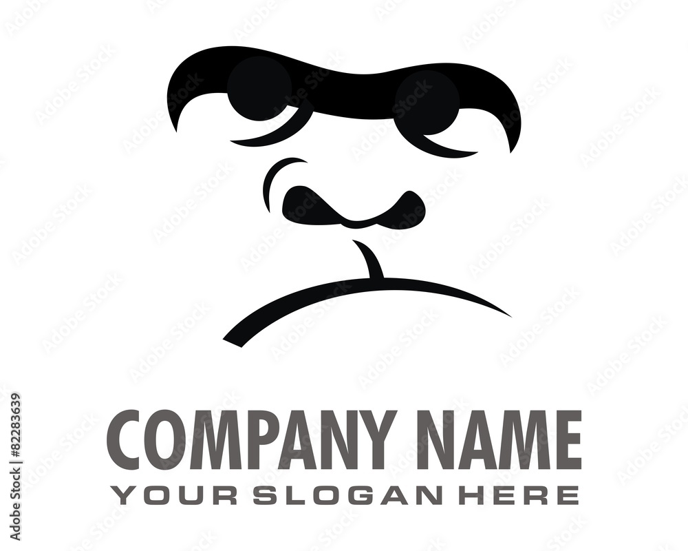 monkey gorilla ape logo image vector monkey gorilla ape logo image vector