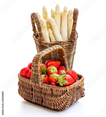 Asparagus and Strawberries