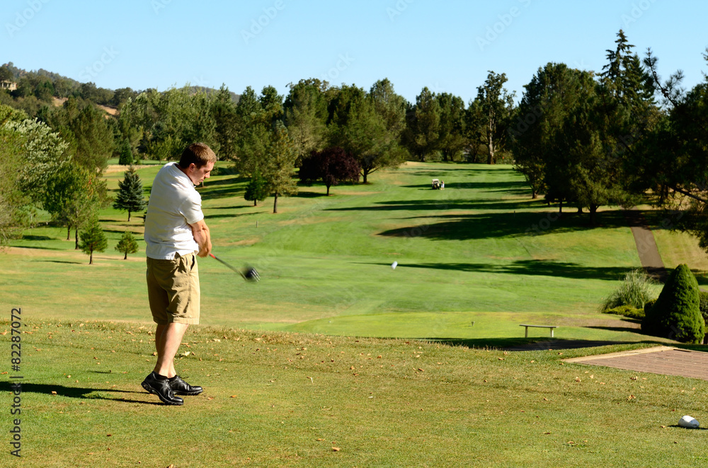 Obraz premium Go Golfing