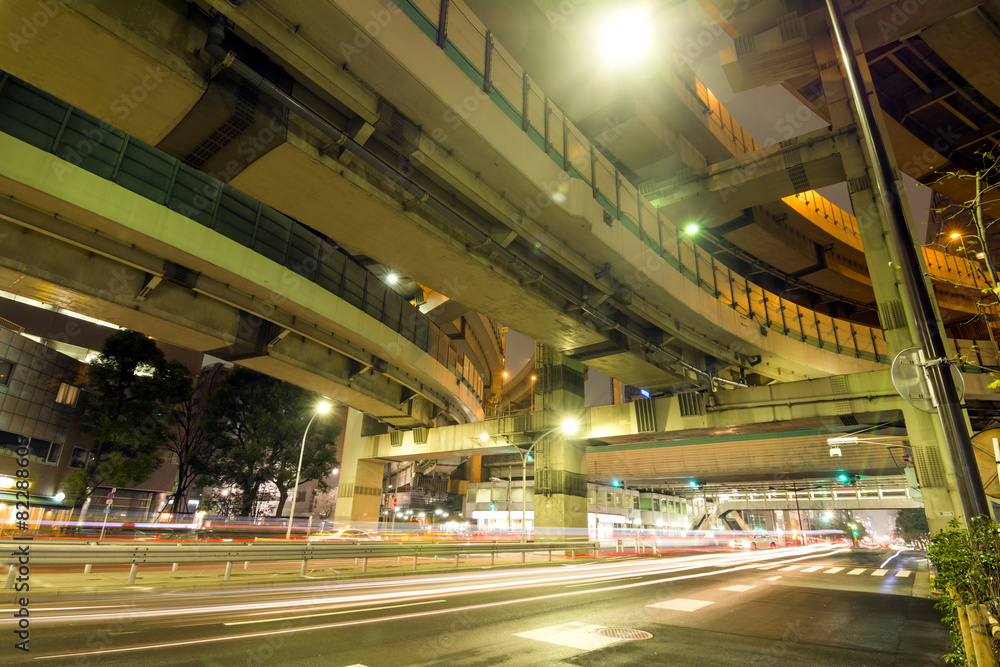 箱崎ジャンクション夜景