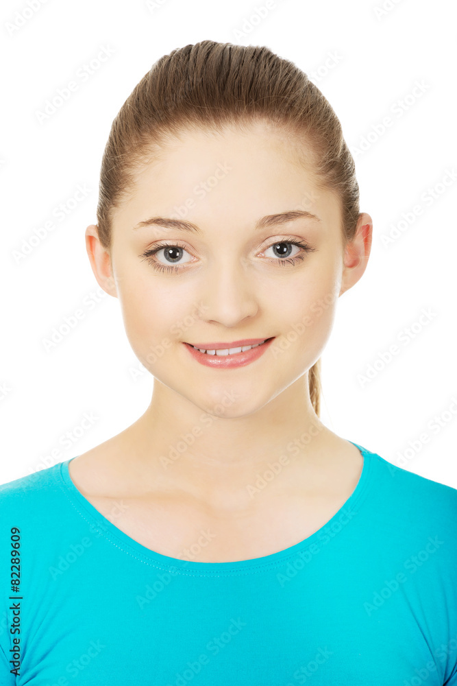 Beautiful young teenage woman. Beautiful young teenage woman.