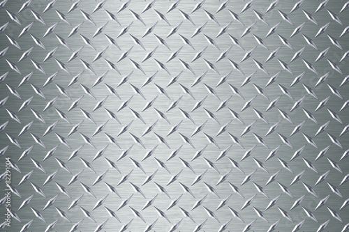 background of metal diamond plate