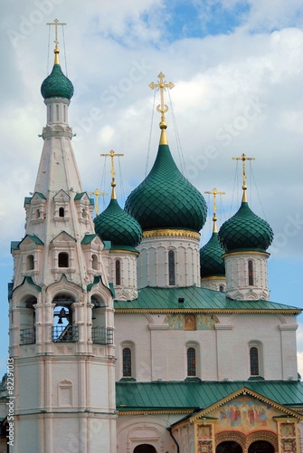 Church of Elijah the Prophet in Yaroslavl (Russia).