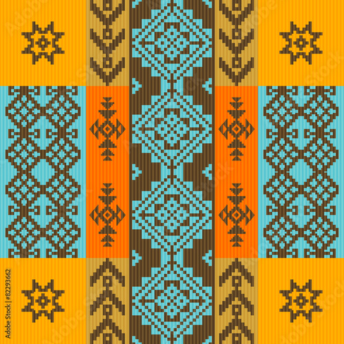 Abstract geometric ornament