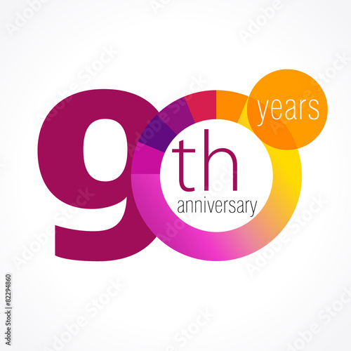 90 anniversary chart logo