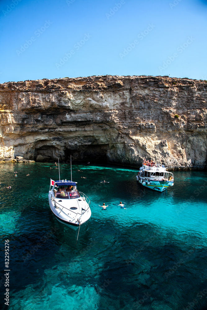 bay in Malta - obrazy, fototapety, plakaty 