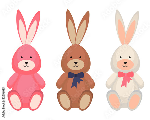 Toy rabbit set