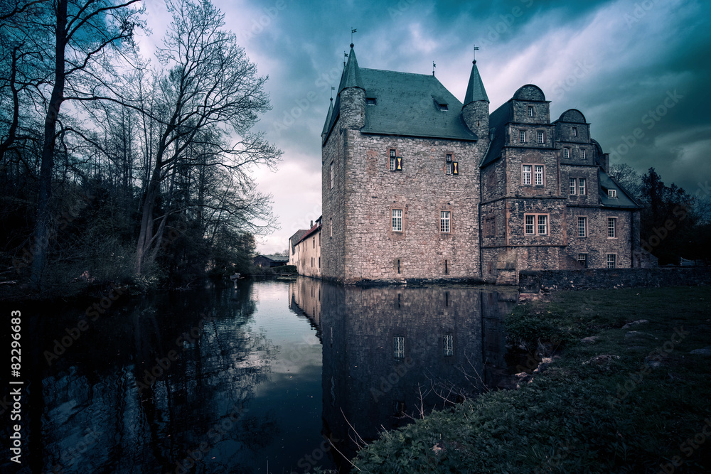Obraz premium Wasserschloss Schelenburg