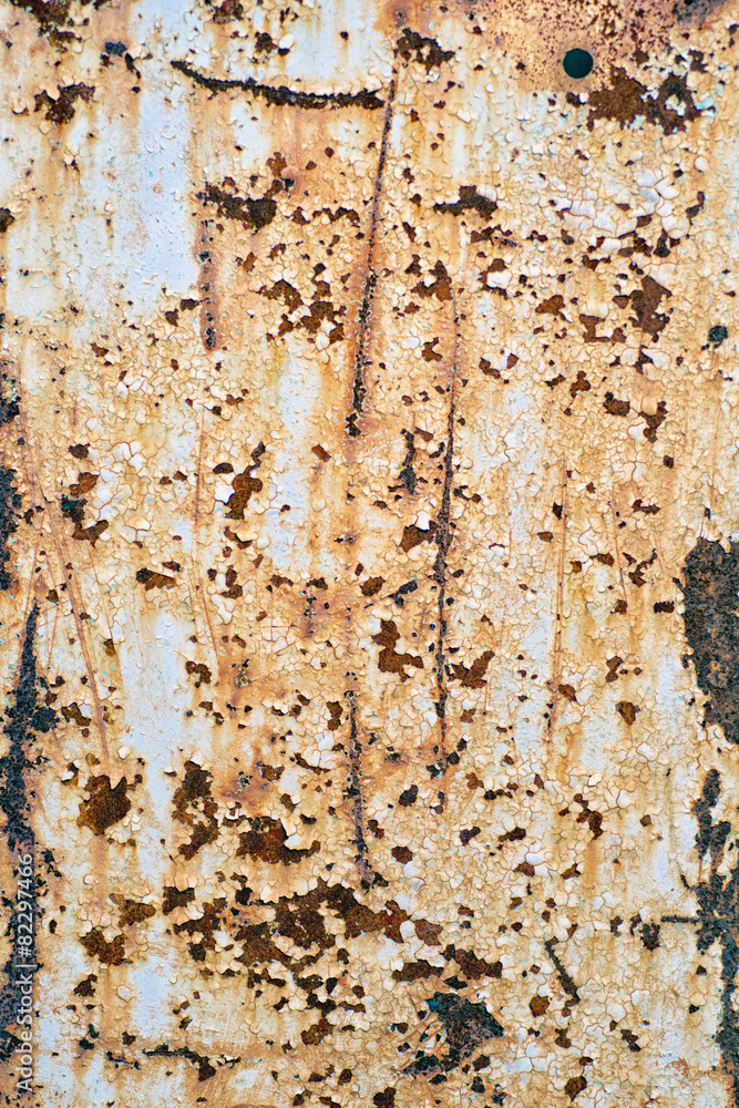 Old Damaged and Weathered Metal or Steel Painted Surface Old Damaged and Weathered Metal or Steel Painted Surface