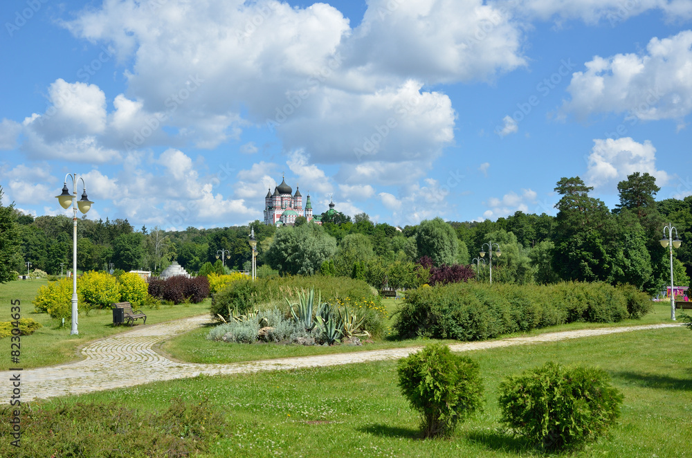 Landscape park Feofaniya in Kyiv