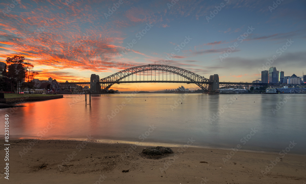 Obraz premium Sunrise Sydney Australia